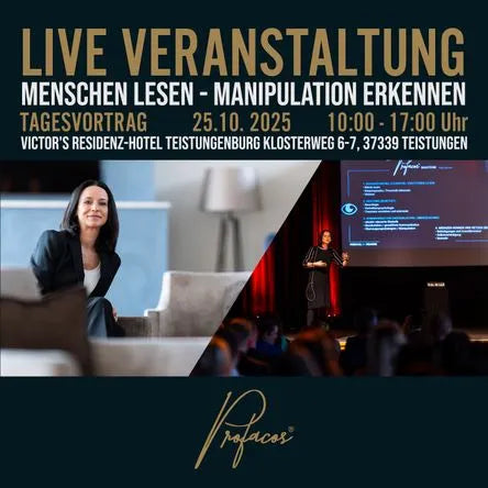 Tagesvortrag - Facereading | Körpersprache | Manipulation durchschauen